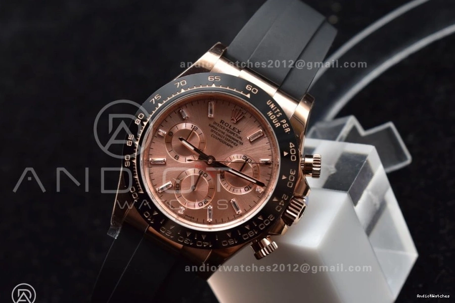 Strap HighQuality on SA BTF Edition 763 116515 Dial Best 1:1 Oysterflex Rubber Daytona RG 1202